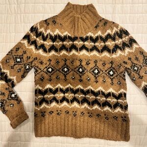 Veronica Beard Chiana Fair Isle sweater